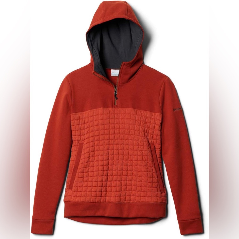Columbia Women's Sunday Summit Hooded Pullover burnt orange size 2X 18 20